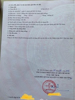 đất 5m*24 (120m2) sổ hồng ở kdc phú lợi. phạm thế hiển p7 q8. giá : 5,2 tỷ. lh : 