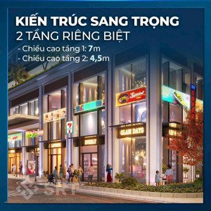 shop khối đế symphony - sungroup - kinh doanh hoặc ở với 5000 cư dân - 1300 căn hộ sỡ hữu lâu dài