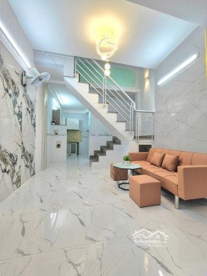 nhà mới đẹp hiếm kv tân phú sổ hồng giá nhỉnh 3,59tỷ trệt+lầu 2pn+2wc