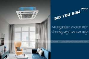 Phân phối và lắp Điều hòa âm trần cho công trình Biệt thự, Căn hộ trọn gói giá tốt