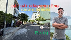 bán lô đôi đất trần minh tông, a2 phương trang đường 7.5m, cách biển 150m, xây khách sạn siêu đẹp