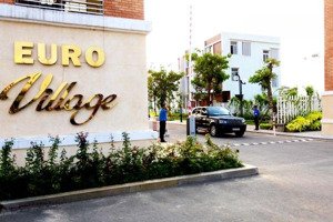 bán nhà phố liền kề euro village, ngay chân cầu trần thị lý, dòng tiền ổn định