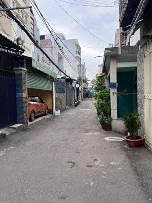 nhà mặt hẻm 6m gò dầu, sát trục đường lớn, khu an ninh, yên tĩnh. giá chỉ 8,8 tỷ