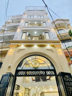 bán nhà hẻm 6m bùi quang là, p12, gv, 5 x 10m, 6 tầng, giá: 7.7 tỷ tl