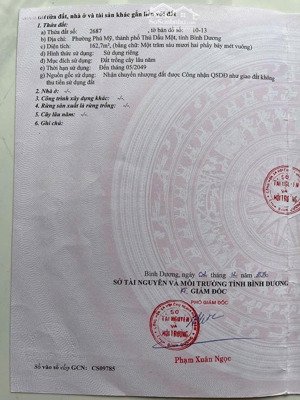 bán đất đẹp tại phú mỹ, thủ dầu một, bình dương, giá 3,65 tỷ, 162,7m2