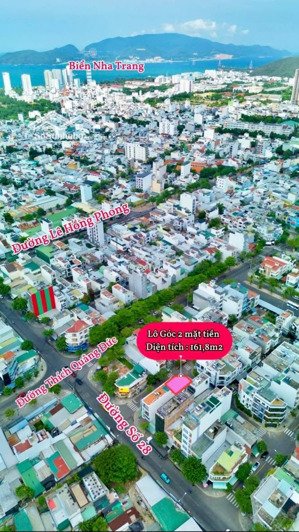 bán lô góc tdc đẹp vuông vức cách thích quảng đức chỉ 70m - giá đầu tư, tiềm năng lớn! chỉ 1x tỷ