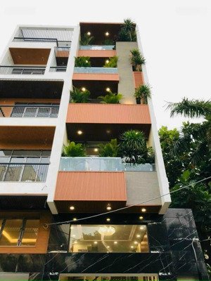 về quê sinh sống cần bán gấp nhà 5 tầng lầu mới đẹp hẻm 5m ngay trường thcs nguyễn thượng hiền