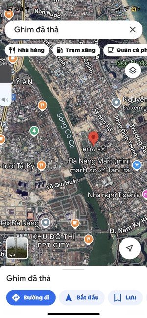 bán đất đường bùi quốc khái, hoà hải, ngủ hành sơn, đà nẵng ( giá đtu )