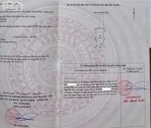 THÔNG TIN NHÀ BÁN NGÕ 277 PHÚC TÂN