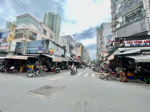 bán nhà góc 2 mặt tiền đường phạm hữu chí và dương tử giang, quận 5, chợ tân thành