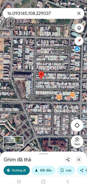 cần bán đất tặng nhà gác đúc, mt nguyễn thị 3, hướng đông nam. sơn trà đn.