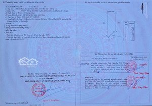 giá sập sàn 980tr bán đất suối rao, brvt - sổ riêng, view đẹp đầu tư chắc chắn có lời 