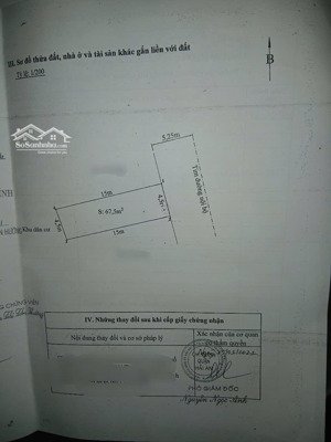 bán nhà mặt đường nhánh văn cao 4 tầng 67,5m2 giá rẻ, đường to 12m