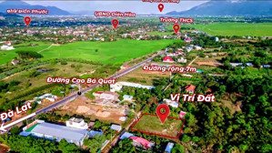 bán đất có thổ cư, 2 mặt đường diên lạc (mới), khánh hòa