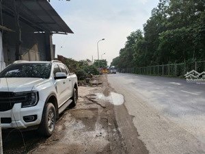 kho xưởng mặt đường đại lộ thăng long, hoài đức dt 500m2, xe công, điện 3fa, tôn chống nóng, 25tr.