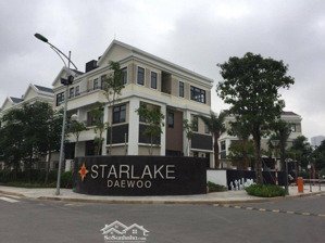 chính chủ nhờ bán lô biệt thự h11 starlake tây hồ tây cạnh hồ điều hòa 220m2 xây 3.5 tầng, mt 14m