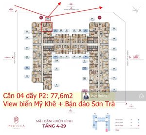 hãy hành động ngay! cơ hội không đến lần thứ hai! căn hộ 2pn tầng 17t - view trực diện biển mỹ khê