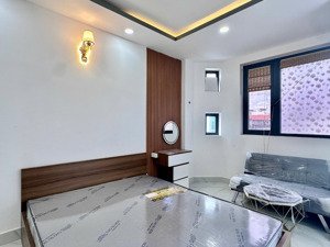 cho thuê căn hộ mới 100%, full nội thất - máy giặt riêng ngay nơ trang long, bình thạnh