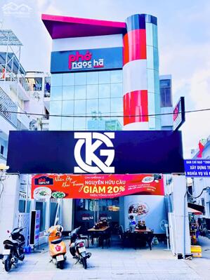 [ Quận 1 ] Cho Thuê Nhà GÓC 2MT: 48-50 Nguyễn Hữu Cầu - 8x29m, 4 tầng