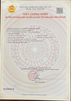 Bán đất Đại Đồng - Kiến Thụy - Hải Phòng