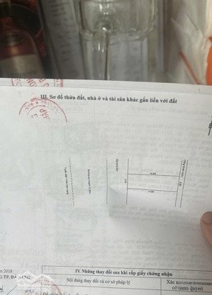 bán đất tặng nhà tại chính hữu, an hải bắc, sơn trà, đà nẵng, 12,6 tỷ, 73m2 mặt tiền 5m gần loseby