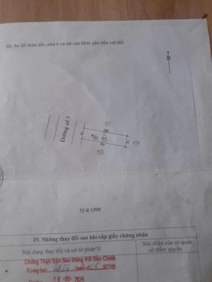 bán đất gần chợ vị hảo, đường võ thị sáu 200m p.thái hòa, tp.tân uyên giá 2ty350