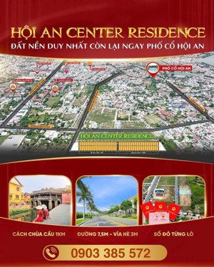 hội an center residence đất nền vàng cuối cùng giữa lòng phố cổ