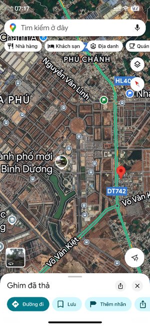 5x30 thổ cư full đường db6 khu ub phường phú tân (cũ) nay la phường #bìnhdương_______//