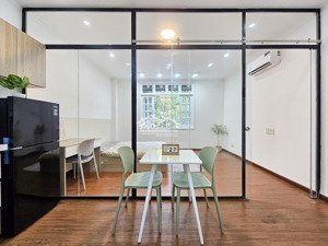 căn hộ mini đầy đủ nội thất - có máy giặt riêng - gần trường tdt, rmit