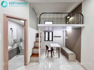 cho thuê căn hộ gác 25m2 full new thang máy hầm xe ngay đh bách khoa, đh kinh tế ueh quận 10