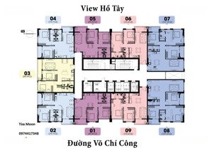 những căn hộ đẹp tây hồ residence cần bán, 68a võ chí công view hồ tây và view starlake giá rất tốt