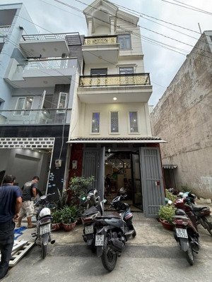 hót hót nhà 7m thông 1/ hiệp thành - đúc 1 lửng 2 lầu 4pn khu đồng bộ