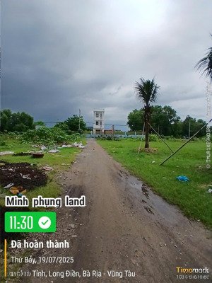 bán gần 2 sào 3 đất tmdv view biển long hải tổng diện tích: 2.289m² (có sẵn 340m² thổ cư tmdv)