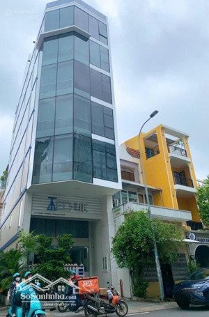 bán nhà hầm + 8 tầng, góc 2 mặt tiền bà chiểu, q. bình thạnh hđ thuê 100tr/tháng giá 25 tỷ