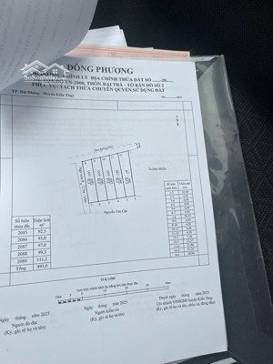 bán đất đông phương, kiến thụy, hải phòng