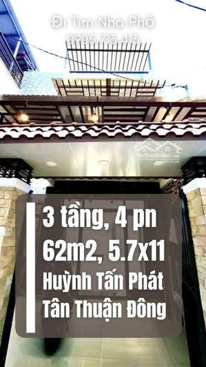 bán nr 4pn, 3wc, 62m2, 6,8 tỷ tại huỳnh tấn phát, tân thuận đông, q7, hcm đẹp xuất sắc