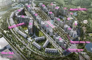 bán căn 2pn căn góc view công viên và hồ bơi chính diện centery giá 6ty490 khu diamond alnata plus