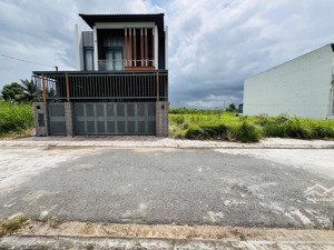 đất mặt tiền 112m2 950triệu shr khu dân cư hiện hữu tân lân giá rẻ trục chính ql50 cần đước