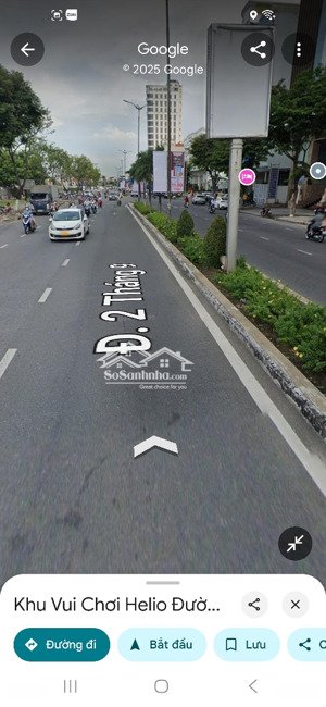 nhà 3 tầng mặt tiền đường 2/9 . diện tích 80m2 ngang 5m vuông vức . giá bán 12 tỷ 5