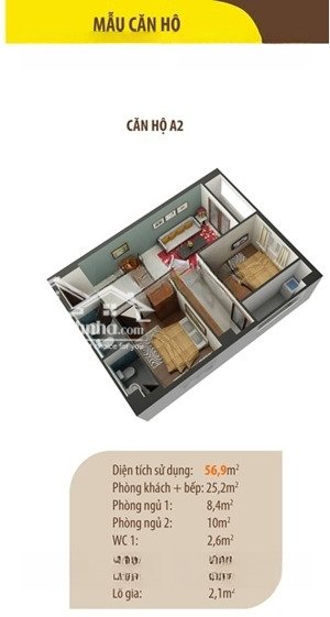 bán căn hộ 60m2 view sông núi bà đen ban công hướng đông trung tâm tp tây ninh giá chỉ 1,3 tỷ.