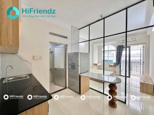1 phòng ngủ tách bếp ban công full nội thất gần emart phan huy ích