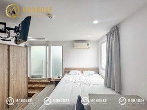 căn hộ chung cư phòng ngủ và phòng khách (38m2) ban công cửa sổ tại phú nhuận