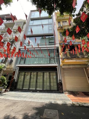 bán nhà hồ đền lừ, 52m2x7t mt 4,5m thang máy xây mới, ô tô tránh vỉa hè kinh doanh đỉnh, 18,99 tỷ