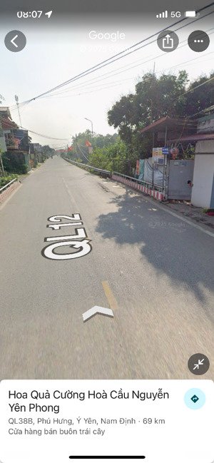 bán np siêu hot quốc lộ 38b, 119m2, 4 tỷ, yên phong, ý yên, nam định