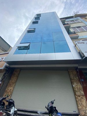 cho thuê nhà phố nguyễn khang - vũ phạm hàm dt 88m2x7t, mt 5,5m, đồ cơ bản, thang máy. giá 49tr/th