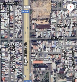 đất mặt tiền đường ngũ hành sơn. gần cầu trần thị lý, sát đường đỗ bá, diện tích 1450m2