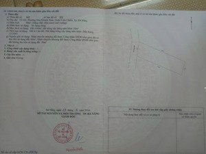 chủ cần tiền bán đất kiệt 342/20 //15 hoàng văn thái, hoà khánh nam dt 90 m2, hướng tây bắc