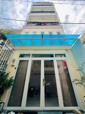 nhà mới điện biên phủ, bình thạnh - dt đất 64m2, ngang 4,3m - xây 5 tầng - gần trường đh hồng bàng