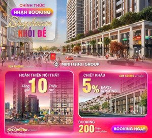 mở bán shophouse khối đế sun cosmo, sun ponte & nhận booking sun symphony cơ hội đầu tư vip
