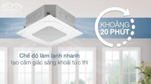 Thi công lắp đặt Điều hòa âm trần LG 4HP cho quán CAFÉ, BAR uy tín, giá rẻ cạnh tranh